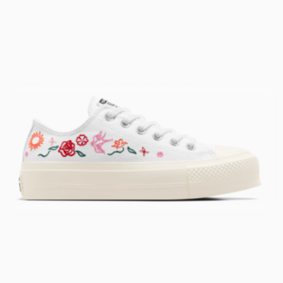 Converse Chuck Taylor All Star Lift Platform Summer Embroidery