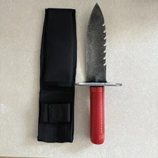 Lesche Digging Tool Right Side Serrated With Sheath And Box  New-Unused
