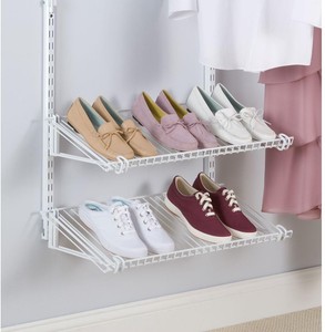 Wire Closet Organizers Rubbermaid Configurations White Add On Shoe