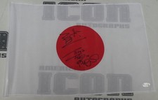 Yujiro Takahashi Signed 12x18 Japanese Flag BAS COA New Japan Pro Wrestling Club