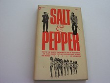 SALT AND PEPPER  1968  ALEX AUSTIN  SAMMY DAVIS, JR. PETER LAWFORD  MOVIE TIE-IN