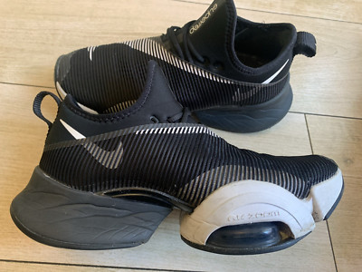 Schwarze NIKE AIR ZOOM SUPERREP Turnschuhe für Damen (uk5)