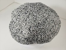 BORSALINO DORIA GRAY WOOL BLEND NEWSBOY APPLE CAP MADE IN ITALY