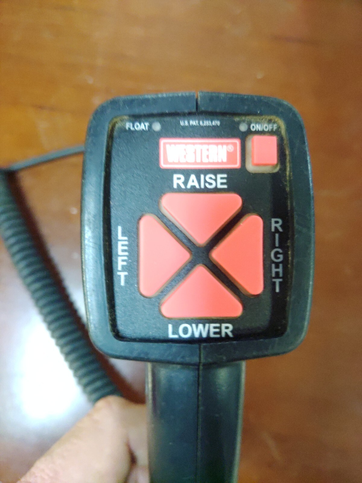 Western/Fisher snow plow straight blade handheld controller 6pin 56462