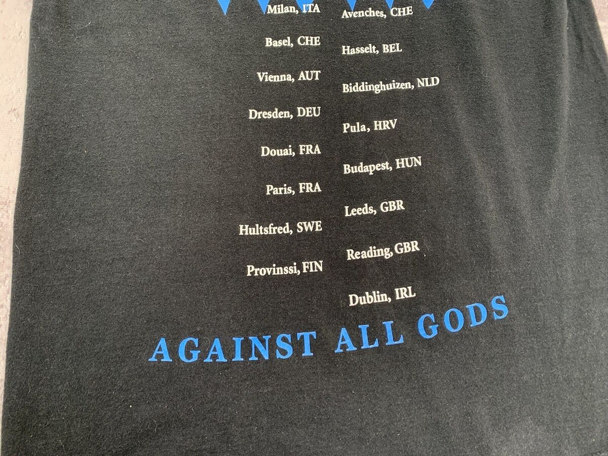 Vintage 2004 Marilyn Manson Against All Gods Tour T-Shirt | eBay Vintage 2004 Marilyn Manson Against All Gods Tour T-Shirt | eBay