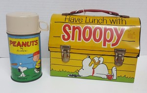 vintage peanuts lunch box