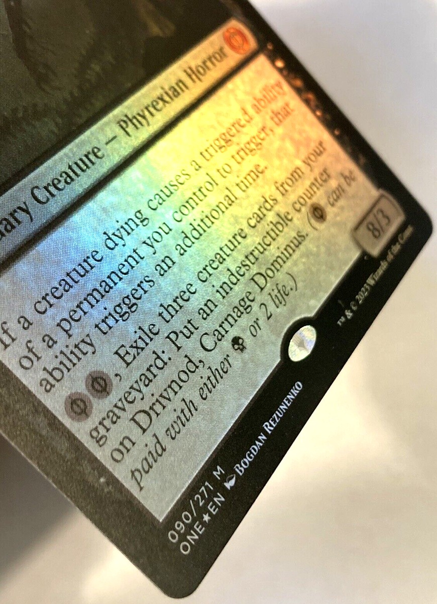 MTG Drivnod, Carnage Dominus *FOIL* Phyrexia: All Will Be One 090