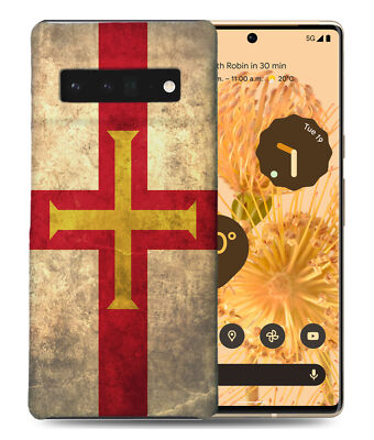 CASE COVER FOR GOOGLE PIXEL|GUERNSEY COUNTRY FLAG
