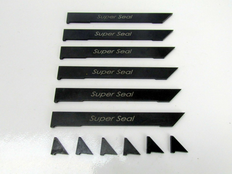 Super Seal 3MM Apex Seals For Mazda RX-7 13B Engines (1974-1985) – Black Oxide Finish, 60-Day Warranty