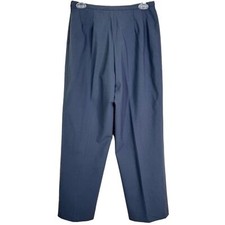 Vintage Chelsea Campbell Super High Waist Straight Leg Trousers Grey Women s 8P