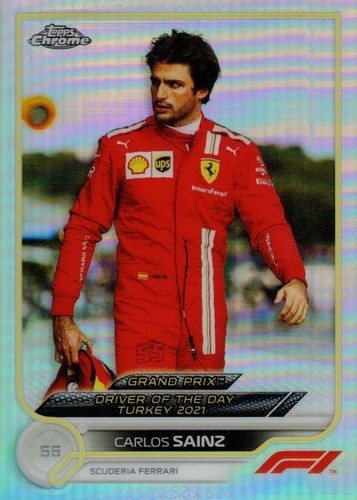 2022 Topps Chrome Formula 1 BASE REFRACTOR U Pick List FREE Combined Shipping - Picture 13 of 17