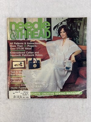 Vintage Needle & Thread Sewing Craft Patterns May/June 1982 Magazine Children
