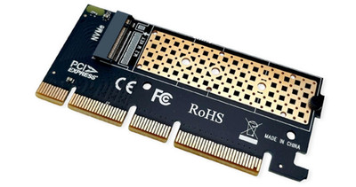 M.2 NVME M Key 2230-2280 SSD to PCIE 4X 8X 16X  card Pci-e-m2 Riser Adapter