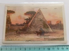 ROME 1940 (  ?)  "PYRAMID of CAIO CESTIO" TRAVELLED