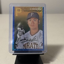 2023 Topps Chrome Platinum Anniversary -Ji Hwan Bae Blue Shimmer Refractor /100
