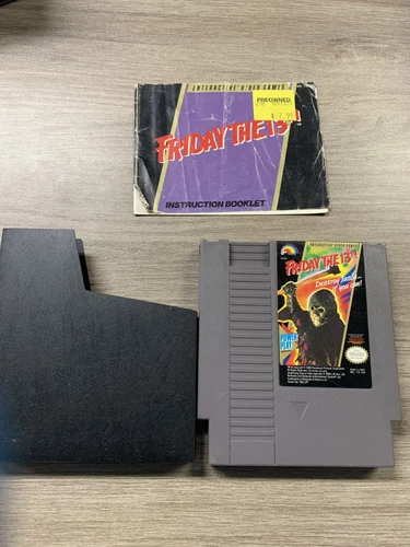 Friday the 13th With Manual And Sleeve For Nintendo NES 
