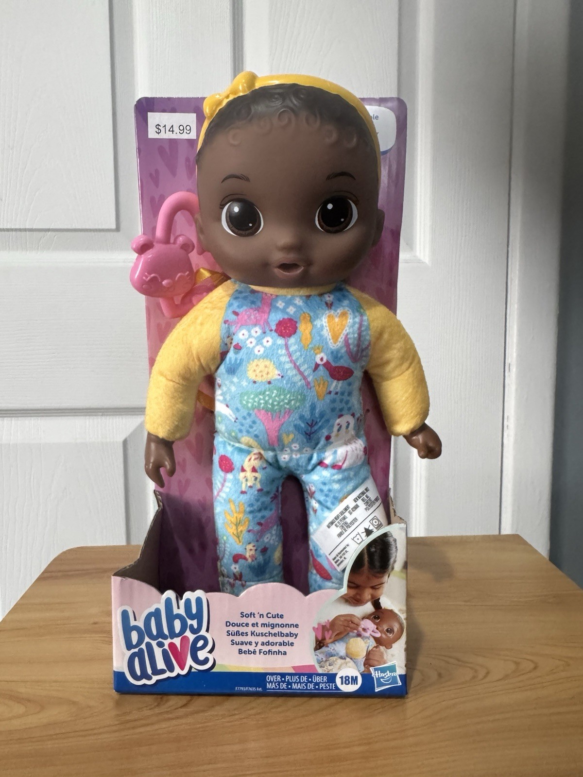 Hasbro Baby Alive Doll 18M Not Hair Grows Up
