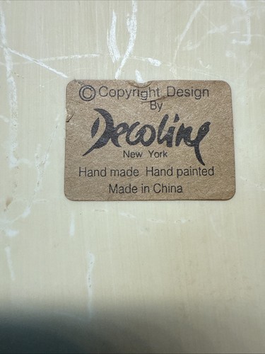 VINTAGE 9.5" DECOLINE NEW YORK GREEK GODDESS WALL PLAQUE - Picture 4 of 6