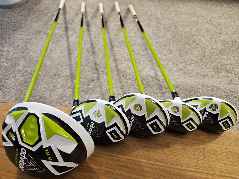 Advisor EQ-1 GPS / 1 Driver / 2 Maderas / 2 Híbridos / Juego de 5 Piezas Foto 2 de 4
