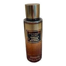VICTORIA'S SECRET VANILLA AMBER BOURBON FRAGRANCE BODY MIST SPRAY 8.4 FL OZ