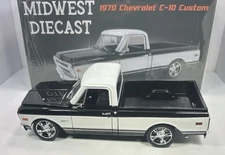 Acme 1/18 Scale 1970 CHEVROLET C-10 CUSTOM “Midwest Diecast” 500 Made 