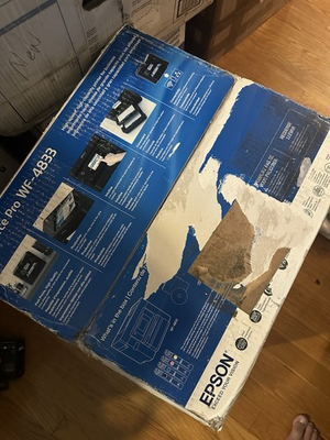 #ad Epson WorkForce Pro Inkjet Black All In One Printer WF 4833 $122.99