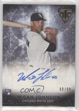 2015 Topps Triple Threads Rookie Auto 68/99 Micah Johnson #RA-MJ Auto 0qo1
