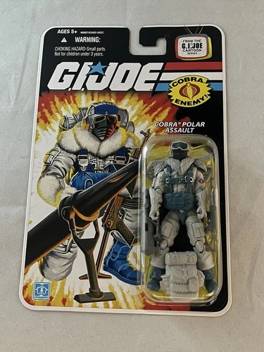 Snow Serpent Action Figure GIJoe ARAH 25th Anniversary Cartoon Series Hasbro