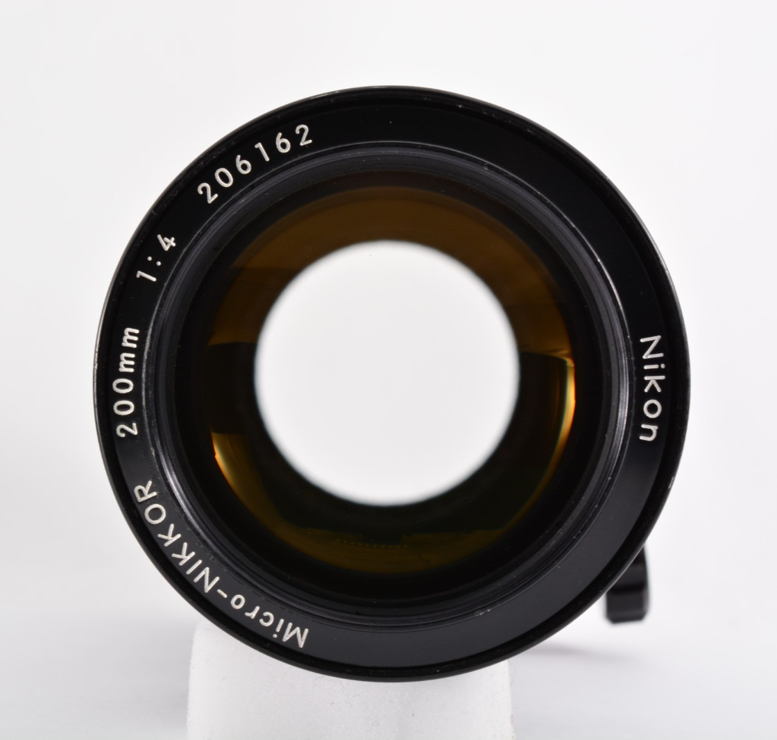 Nikon Ai-s Micro Nikkor 200mm f/4 MF Macro Lens From JAPAN