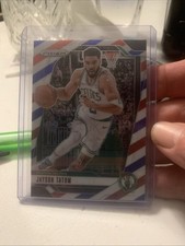 2024-25 Panini Prizm Jayson Tatum #103 Red White Blue Prizm