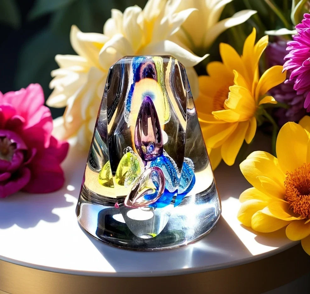 Glass Caithness Art Glass Decorative Paperweights Paperweights for