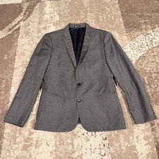 J.Crew Ludlow Jacket Men  s 42L Grey Italian Wool Blazer Sport Coat Old Money