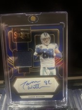 2023 Panini Select - Signature Memorabilia Jason Witten #SM-JWI Blue Prizm /75 