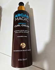 Argan Magic Defining Curl Cream Curl Enhancing Paraben-Free Argan Oil 8.5 oz