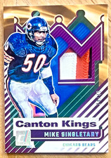 MIKE SINGLETARY 2025 Panini Donruss CANTON KINGS 3 Clr Patch 24/49 #CK-MSY BEARS