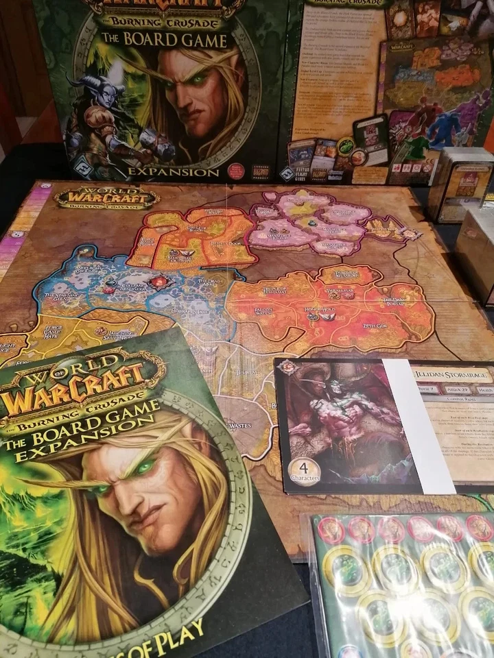 World of Warcraft Burning Crusade Board Game Expansion NEW WITHOUT SHRINK - Image 2 of 4