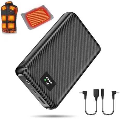 30000mAh Battery Pack for Heated Vest/Jacket/Stadium Seat/Blanket - product listing photo