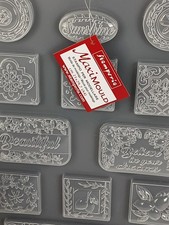 NEW Stamperia Maxi Mould 8.5x11 Fruit And Sentiments 4556 Beautiful Sunshine