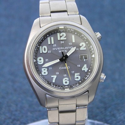 [Japan Exclusive!] Casio OVW-100TDJ Overland Solar Funk Field Watch Titan
