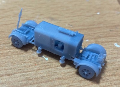 20mm/1:72nd scale Resin WW2 Generator 24kw for FLAK 150cm searchlight