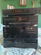 Kenwood Amplifier + Cassette Player + Speakers, Includes Free Cd Player + Tuner
