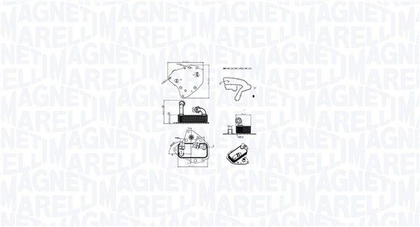 Magneti Marelli ÖLküHler, MotoröL 350300000700 Passend FüR Fiat-image