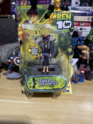 2006 Original Ben 10 4'' GWEN w/ Grey Matter  Alien Collection Bandai New