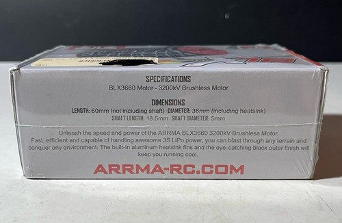 ARRMA BLX 3668 2400kV 4-polig 4S Brushless Motor - ARA390265 - Bild 3 von 4