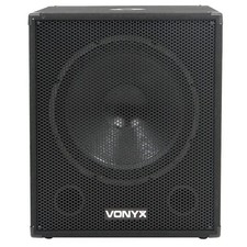 Vonyx SMWBA18 18" Active Powered Subwoofer 1000W DJ PA System - B-Stock