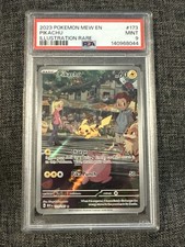 Pokemon Pikachu 173/165 Sv: Scarlet & Violet 151 Illustration Rare Holo PSA 9 on eBay