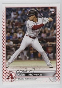 2022 Topps Update Independence Day /76 Alek Thomas #US212 Rookie RC