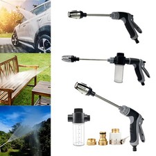Jet Nozzle Attachment for High Pressure Garden Hose Spray Gun for Car, Patio