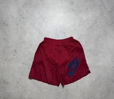 Nike Vintage 90  s Nylon Big Swoosh Shorts Size M