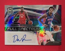 2020-21 Panini Spectra Full Spectrum Signatures Delon Wright #FSS-DLW /5